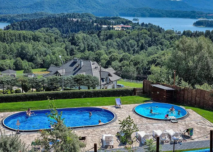 Pensjonat Na Górce - Widok Na Jezioro Solińskie i Góry